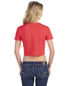 Best Quality Streetwear New Soft Cotton Blank Crop t Shirt Ladies Logo Custom Breathable Quick Dry Women's Crop <b>Top</b> t Shirts - Product Image 5