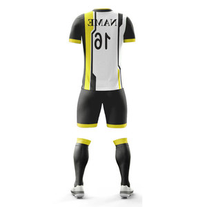 Uniforme de Fútbol con Conjunto de Camiseta y Pantalones Cortos para Entrenamiento, Uniforme Multicolor Combinado para Baloncesto, Rugby y Otros Deportes - Product Image 5