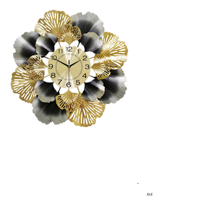 Industry trending floral ironic metal wall <b>clocks</b> versatile enough to suit homes, cafes, studios, and workplaces - Product Image 6