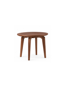 Table à manger ovale en teck massif, design nordique moderne, 4 pieds, pour appartement, hôtel, restaurant, café, cuisine, meubles de maison - Product Image 3