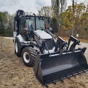Chargeuse-pelleteuse Hidromek, chargeuse sur chenilles diesel, chargeuse compacte sur roues avec moteur, puissance de creusement élevée pour la construction et l'agriculture - Product Image 3
