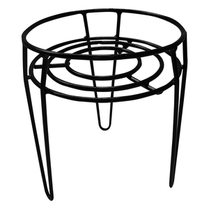 Support de pot de fleurs en métal pour l'intérieur et l'extérieur, support de plante pour la maison, le bureau, le balcon, la terrasse, la décoration du jardin - Product Image 1