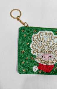Bolso Rectangular de Algodón Hecho a Mano con Diseño de Flores Bordadas, Cierre de Cremallera, para Viajes y Fiestas, ALI FASHION ART Modelo AFA-05 - Product Image 2