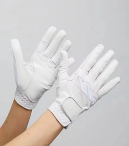 ถุงมือขี่ม้าสำหรับมืออาชีพ ถุงมือขี่ม้าแบบสั่งทำพิเศษ ทำจากหนังสังเคราะห์สำหรับผู้ชาย ป้องกันการแตกหัก - Product Image 1