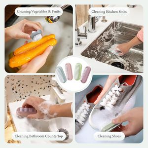 Brosse à ongles double face pour un nettoyage en profondeur, outil de nettoyage des ongles des mains pour un nettoyage efficace des ongles - Product Image 5