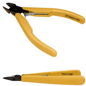 Ultra <b>Flush</b> Precision Cut Diagonal <b>Cutter</b> Oval Head Stainless Steel ESD Safe Handle 0.1-1 mm 8142 for Ring Making CUSTOMIZED DIY - Product Image 6