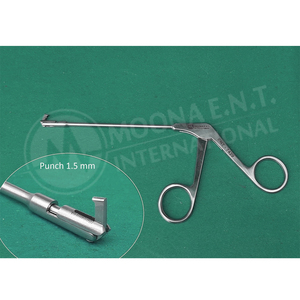 คีมจับหลังเด็กชนิด Back-Biter Punch ขนาด 1.5 มม. เครื่องมือผ่าตัดแบบใช้มือ ENT-7420 ระดับ 1 CE ISO13485 - Product Image 1