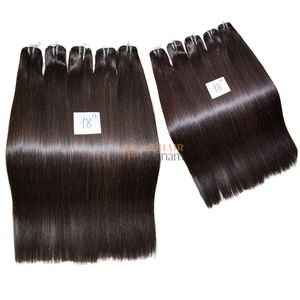 Lots de Cheveux Vietnamiens Bruts en Gros, Remy, Cuticules Alignées, Naturellement Lisses, Double Trame Faite à la Machine, Prêts à Expédier - Product Image 2