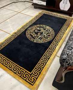 Tapis en soie haute densité en gros |   Tapis de sol écologiques antidérapants personnalisables, épaisseur 15 mm, pour résidences de luxe - Product Image 1