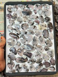 Piedra de Ágata Dendrítica Más Vendida, Gema Natural con Patrón Único para Colgantes, Anillos, Cabujones, Manualidades y Colección - Product Image 4
