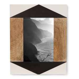 Cadre photo en bois et résine tendance, design élégant, écologique, à la mode, vente en gros, nouveau look, craftera exports - Product Image 3