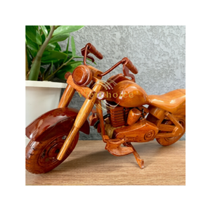 Motocicleta Vintage Modelo Amy de Madera de Palisandro Indio Vietchoice al Mejor Precio en Vietnam |   Madera 100% Natural |   Decoración de Lujo en PU Pulido - Product Image 1
