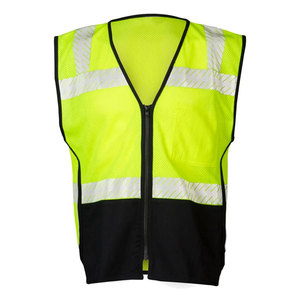 Reflective <b>Tape</b> Waterproof Plus Size Safety Traffic & Construction Worker Hi Visibility Workwear <b>Security</b> Vest - Product Image 4