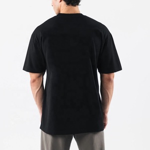 220GSM 250GSM 300GSM Drop Shoulder Graphic Heavyweight <b>Tshirts</b> Custom Streetwear Oversized T-shirt - Product Image 3