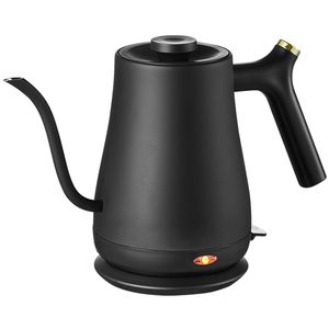 Bollitore Elettrico a Collo d'Oca da 1L, 1200W, Riscaldamento Rapido, Acciaio Inossidabile 304 per Alimenti, per Caffè/Tè e Acqua Calda - Product Image 1