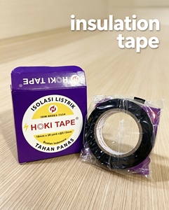 เทปพันสายไฟ Hoki Tape PVC ทนความร้อนสูง กาวอะคริลิกด้านเดียว ผลิตในอินโดนีเซีย - Product Image 1