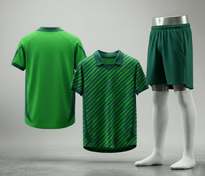 Uniforme Profesional de Fútbol con Impresión por Sublimación Completa |   Tallas para Hombres, Mujeres y Jóvenes |   Ropa Deportiva Ligera de Secado Rápido para Entrenamiento - Product Image 1