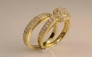 Anillo de Compromiso con Moissanita de Corte Redondo de 2.30Ct, Plata de Ley, Engaste de Puntas, Diamante Tishya - Product Image 6