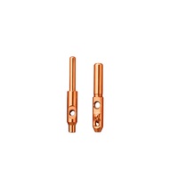Pines de Cobre y Latón Mecanizados por CNC Personalizados - Pines de Terminal Eléctrico de Alta Precisión para PCB y Aplicaciones de Energía