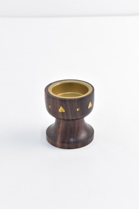 Luxury Handmade Arabic <b>Oud</b> <b>Bakhoor</b> Burner Resin Mabkhara with Sandalwood Finish for Home Fragrance and Ramadan Decor - Product Image 1