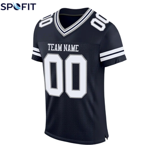 Jersey de Fútbol Americano Personalizado Premium, Calidad Profesional, 100% Poliéster Sublimado, OEM, Etiqueta Privada, Nombre, Número y Logotipo Personalizados, MOQ Bajo - Product Image 3