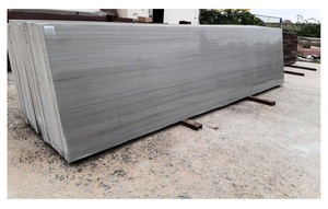 Pierre décorative en granit gris teck de luxe avec motif de grain de bois naturel pour revêtements de sol et design intérieur - Product Image 4