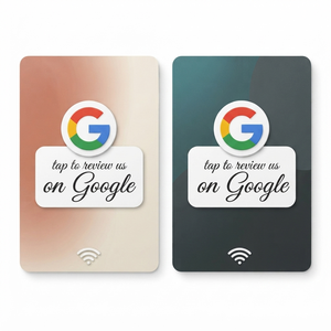 Autocollant NFC Google Review avec mini-étiquette pour cartes de contrôle d'accès professionnelles - Product Image 1
