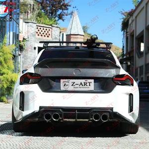 Z-ART 2023+M2 Kuru Karbon Fiber V Stil Arka Bagaj Kapağı BMW G87 G42 için Prepreg Karbon Fiber Arka Kapak BMW M2 2 Serisi G87 G42 için - Product Image 6