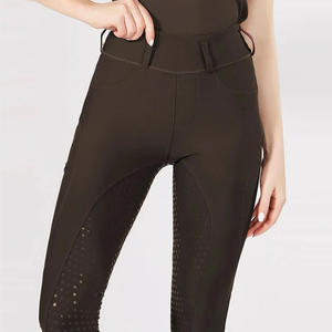 Pantalones de equitación para mujer, leggings de silicona para montar a caballo, pantalones de equitación, ropa de equitación femenina - Product Image 1