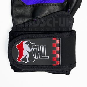 Gants de sport respirants pour hommes et femmes, pour entraînement, tractions, musculation, en PU, demi-doigts, avec support de poignet réglable - Product Image 6