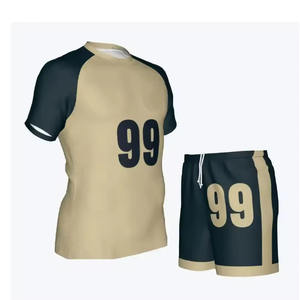 Maillots de volley-ball à manches courtes imprimés à prix abordable avec logo personnalisé, anti-humidité et protection UV pour les joueurs d'équipe - Product Image 3