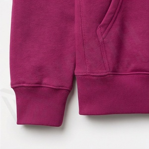 Sweat à capuche unisexe personnalisé délavé à l'acide, vente en gros, grandes tailles, zippé, effet vieilli, en molleton bouclette, style vintage, épais, hiver, OEM, 100% coton - Product Image 6