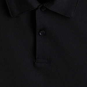 Chemises pour hommes, design tendance, logo personnalisé brodé, tissu tricoté polyester/coton, style golf, respirant, séchage rapide, manches longues - Product Image 6