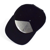 Gorra Snapback Bordada Money Mentality, Negra, de Algodón, Lona Común, 6 Paneles, Ajustable, Unisex, Estilo Urbano