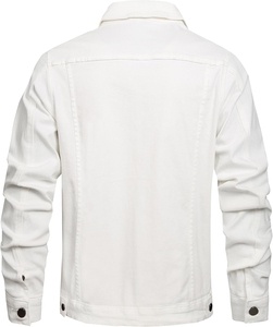 Chaquetas Vaqueras Impermeables para Hombre, Diseño Personalizado de Primera Calidad, Más Vendidas, Tallas Grandes, con Bolsillos y Botones, Transpirables - Product Image 2