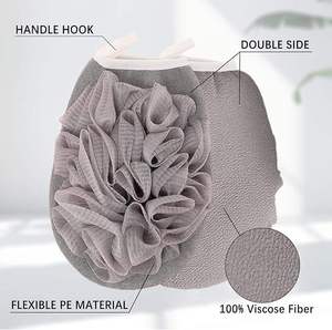 Double Sided Bath Loofah Glove Mesh Shower Mitt Body Scrubber Exfoliating Bath Sponge Hand Cleaning Tool Bathroom Use - Product Image 4