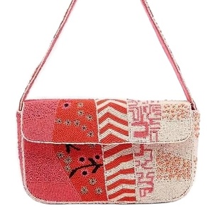 Pochette à perles pour femme et fille, élégante, brodée de perles, sac à main multifonctionnel pour rangement - Product Image 1