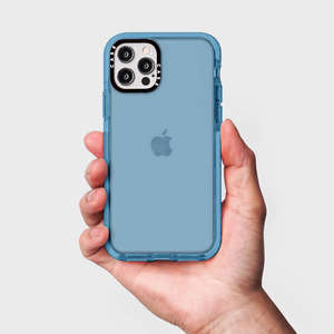 เคสโทรศัพท์กันกระแทกเคสเซอร์ เพียว คัลเลอร์ ทีพียู พีซีสำหรับไอโฟน อาร์เมอร์ ดีไซน์สีน้ำเงิน - Product Image 1