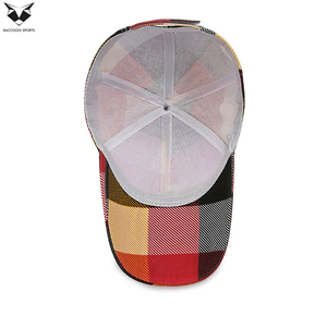 Casquette de baseball structurée pré-courbée pour adulte, motif écossais uni, qualité supérieure, design unique, personnalisable, été 2026 – Meilleure vente - Product Image 6