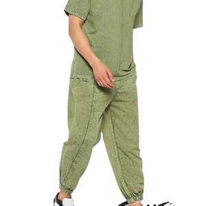 Pantalones Cargo Casuales de Algodón Ligero y Transpirable para Hombre, con Cierre de Cordón, Multibolsillos, Venta al Por Mayor 2026 - Product Image 2