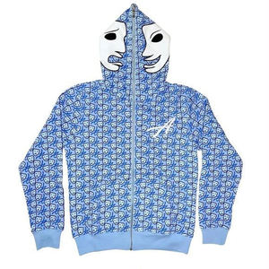 Men Asali <b>Hoodies</b> Bulk Supplier Comfortable Stylish <b>Zipper</b> <b>Hoodies</b> for Daily Wear Laugh Cry Print <b>Black</b> Colour Asali <b>Hoodies</b> Men - Product Image 5