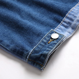 Breathable Slim Fit Jean Denim <b>Jacket</b> For <b>Boys</b> Hot Sale Professional Manufacture Men Denim <b>Jackets</b> in Bulk Quantity - Product Image 3