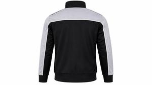 เสื้อแจ็คเก็ตบอมเบอร์บุโพลีเอสเตอร์แบบซิปเต็มตัวสำหรับผู้ชาย |   โลโก้ด้านหน้าแบบกำหนดเอง |   เสื้อผ้ากันลมน้ำหนักเบาแบบย้อมสี |   ผู้ผลิต OEM ODM - Product Image 2