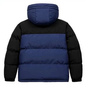 Doudoune personnalisée pour homme, nouvelle collection hiver, lumineuse, style décontracté, avec fibre optique intégrée - Product Image 6