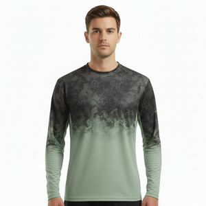 Long Sleeve <b>Fishing</b> <b>Shirt</b> Performance <b>Fishing</b> <b>T</b> <b>Shirt</b> Newest Design Custom Logo Wholesale Men Long Sleeve Clothing Sublimation - Product Image 1
