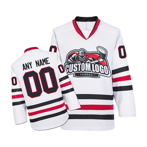 Best Sellers Long Sleeve <b>Referee</b> Wholesale Price Sublimation Printing Ice Hockey Jersey - Product Image 4