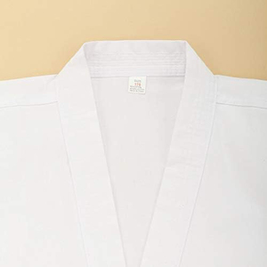 White Kung Fu Gi Uniform 100% Cotton Adult Unisex Traditional <b>Chinese</b> Martial Arts Wear Durable Plain Dyed Loose Fit Quick Dry - Product Image 3
