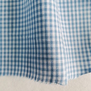 Tissu tissé 100 % coton à carreaux de 6 mm pour chemises et robes d'enfants, à carreaux et rayures teints en fil - Product Image 5