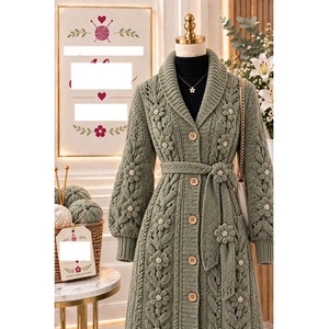 Suéteres 100% acrílico o algodón, calibre 12, para mujer, los más modernos, informales, para la temporada de invierno, proveedor de Bangladesh. - Product Image 2