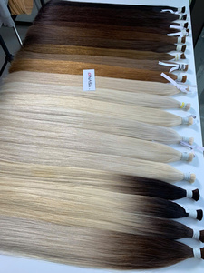 ต่อผมแบบเส้นใหญ่ สินค้าขายดี ปี 2026 สีบลอนด์ ผมเวียดนามแท้ 100% ตรง เงางาม สดใส - Product Image 5